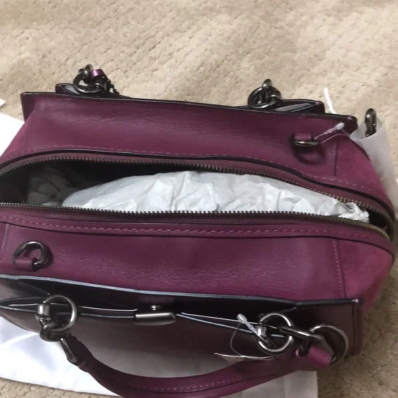 Coach Dreamer satchel. NWT - Picture 4 of 9